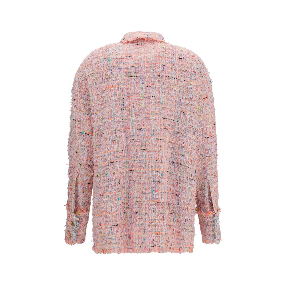 Balmain Multicolor Tweed Shirt