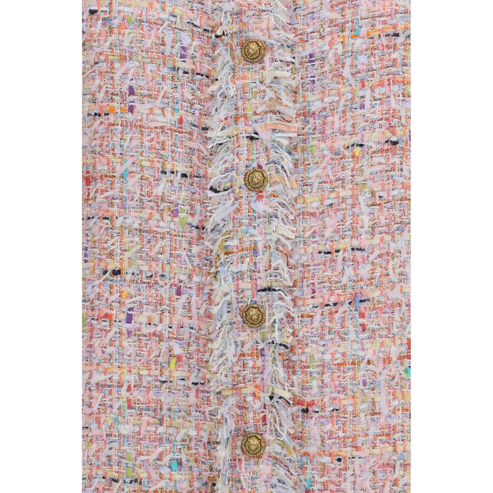Balmain Multicolor Tweed Shirt