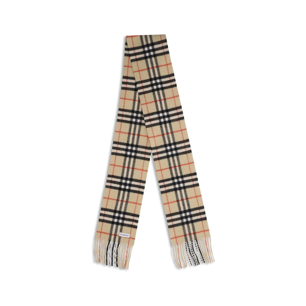 Burberry Classic Checkered Cashmere Scarf