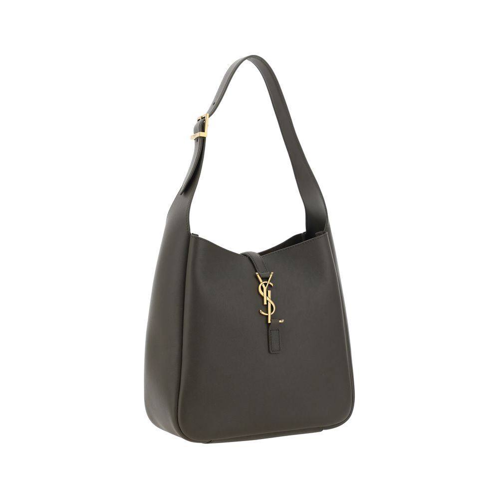 Saint Laurent Le 5 à 7 Supple Small Hobo Bag - Black
