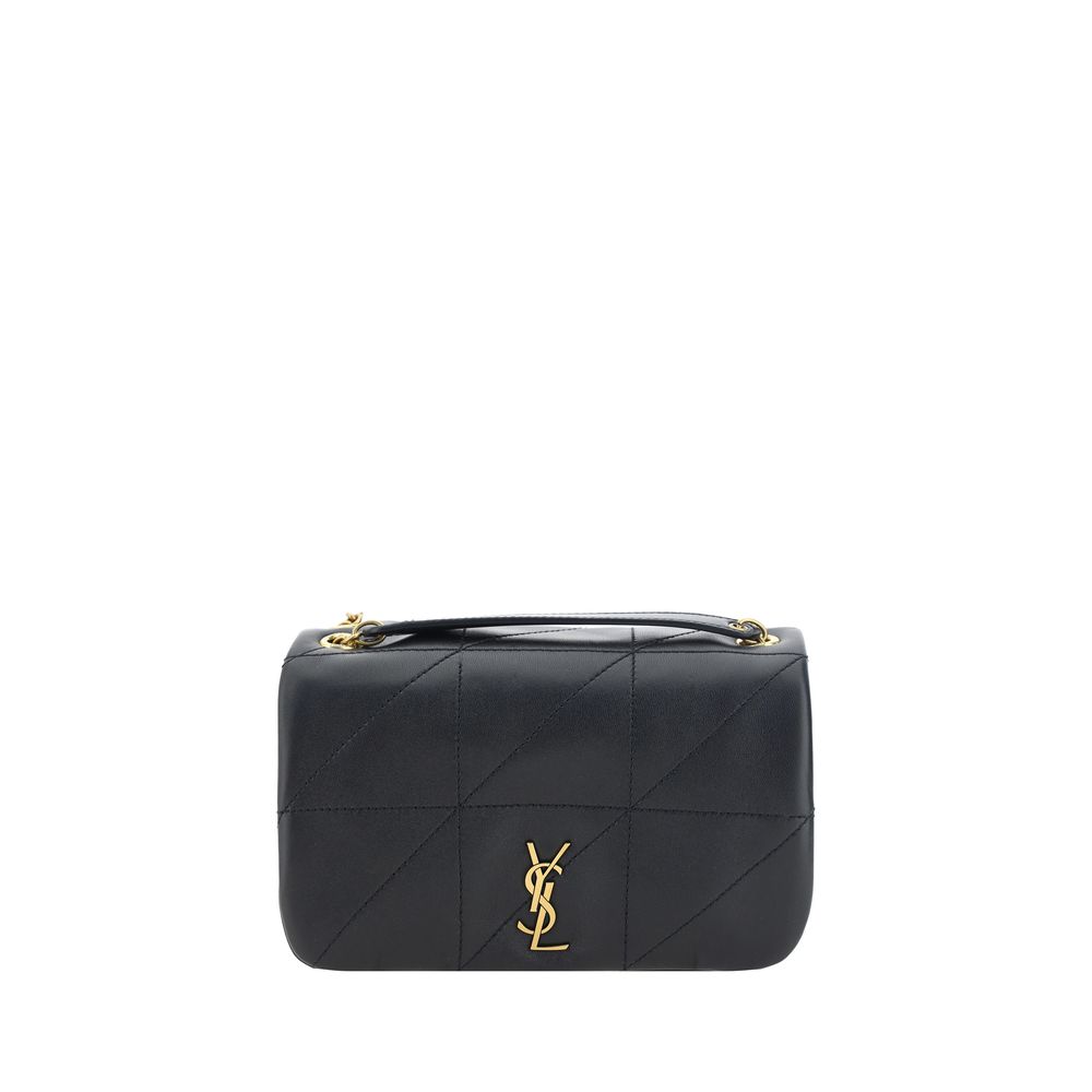Saint Laurent Leather Mini Jamie Shoulder Bag - Black