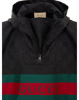 Gucci Re-Nylon Cape Coat - Black