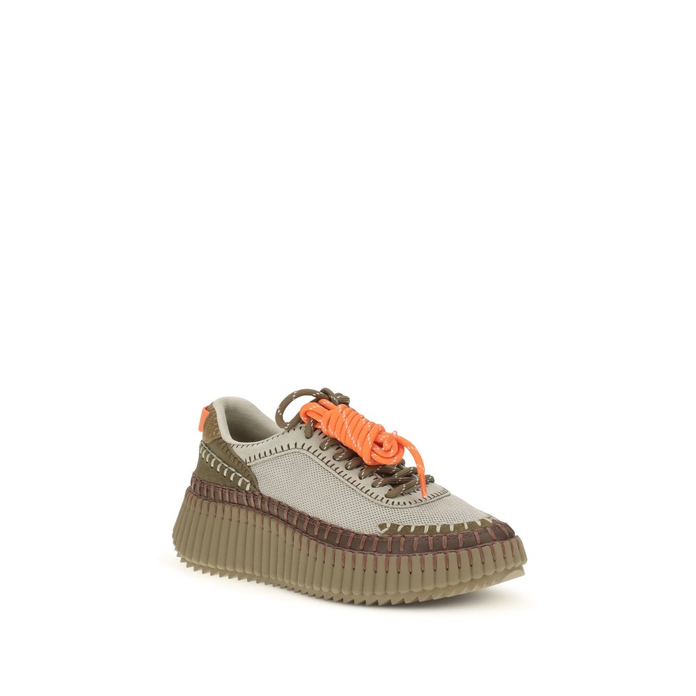 Chloé Nama Athletic Platform Sneakers