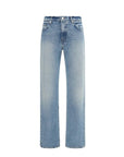 Haikure Lisa Light Wash Straight-Leg Denim Jeans