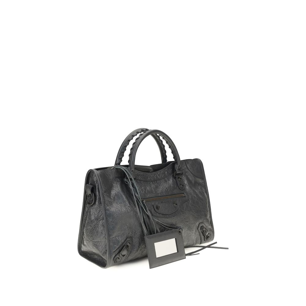 Balenciaga Le City Medium Shoulder Bag - Gray/Grey