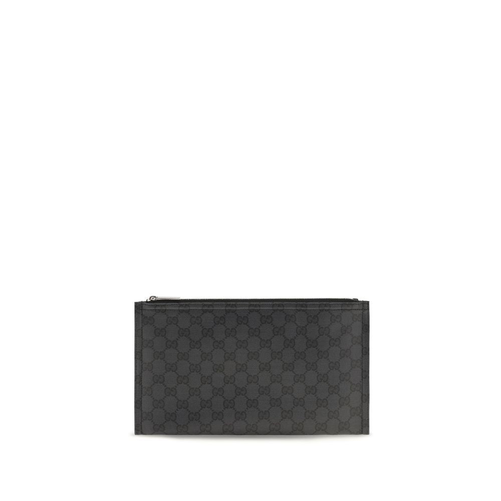 Gucci Essence Classic Large Pouch - Black