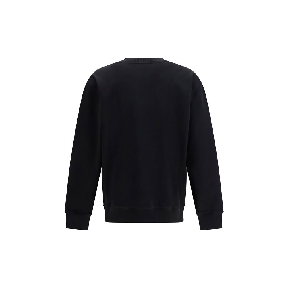 Balmain Cotton Sweatshirt - Black