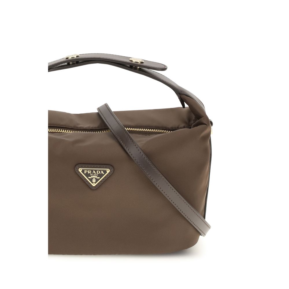 Prada Re-Nylon Chérie Mini Handbag - Brown