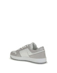 Prada Leather Downtown Low Top Sneakers - Gray/Grey
