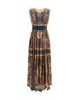 Zimmermann Silk Mahon Pleated Maxi Dress - White