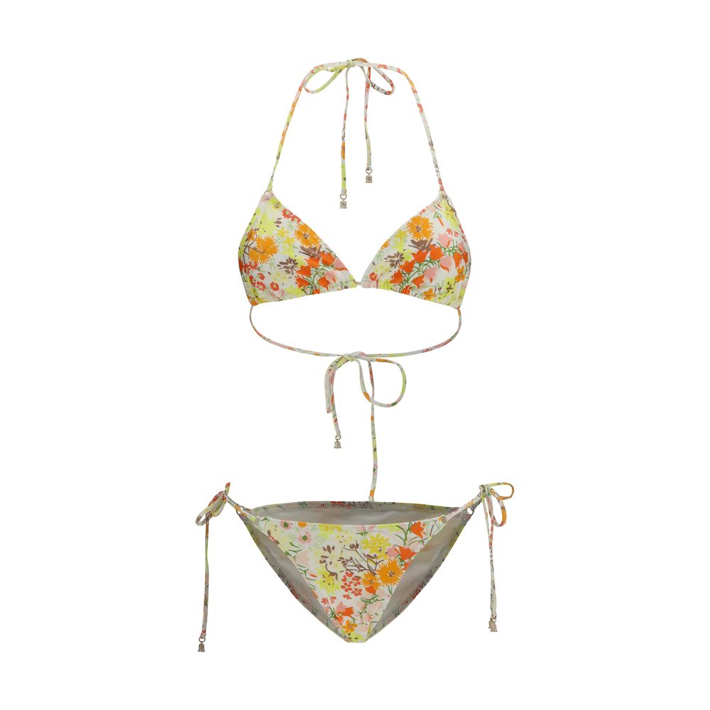Zimmermann Solstice Triangle Bikini Set - Multicolor