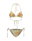 Zimmermann Solstice Triangle Bikini Set - Multicolor
