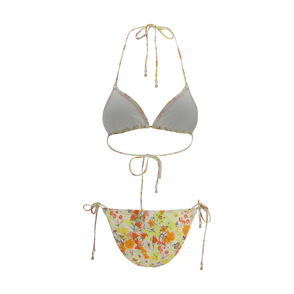 Zimmermann Solstice Triangle Bikini Set - Multicolor