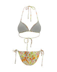 Zimmermann Solstice Triangle Bikini Set - Multicolor