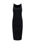 Jacquemus Regata Midi Dress - Black