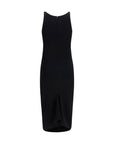 Jacquemus Regata Midi Dress - Black