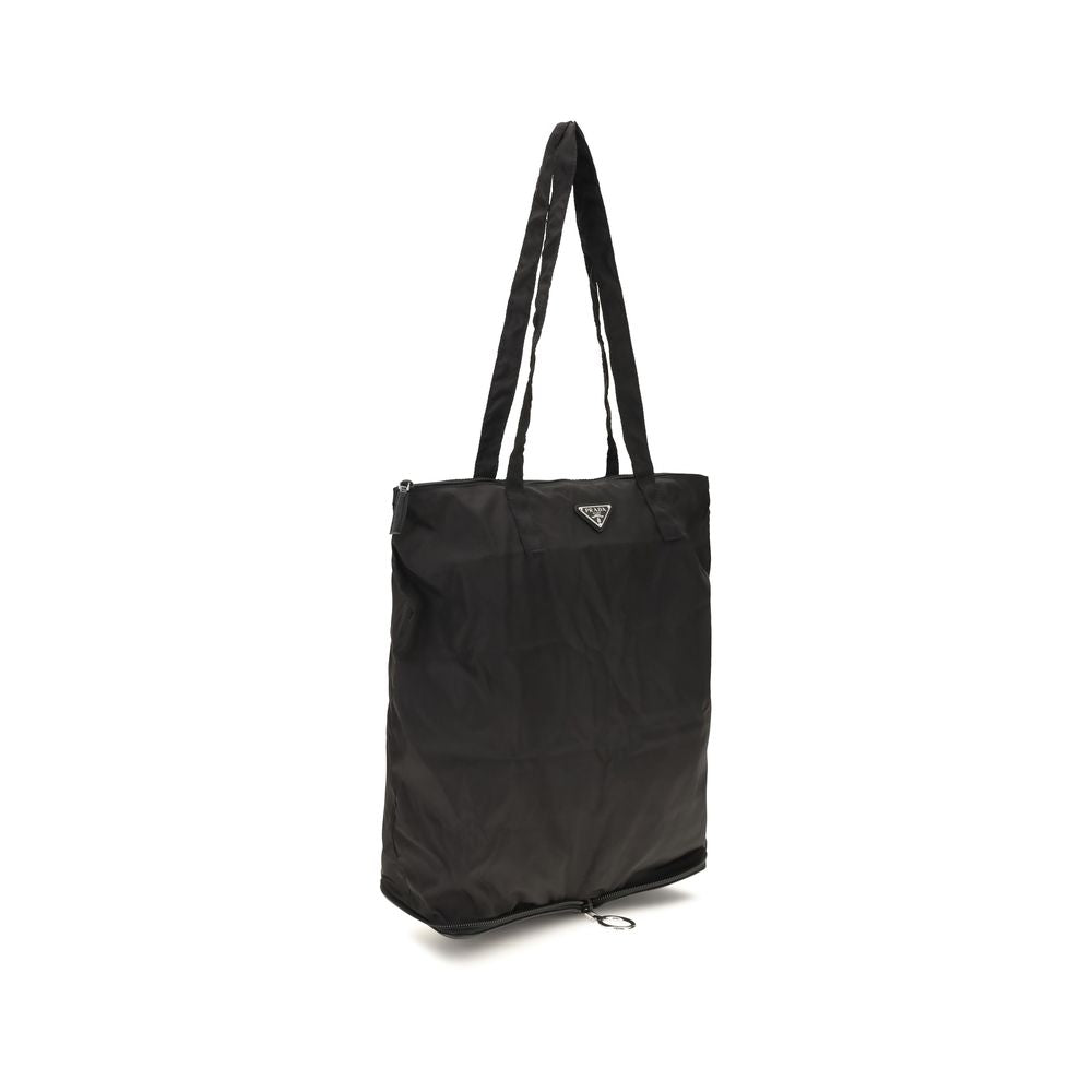 Prada Re-Nylon Tote - Black