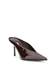 LE SILLA Clivage Décolleté Heeled Mules - Bordeaux