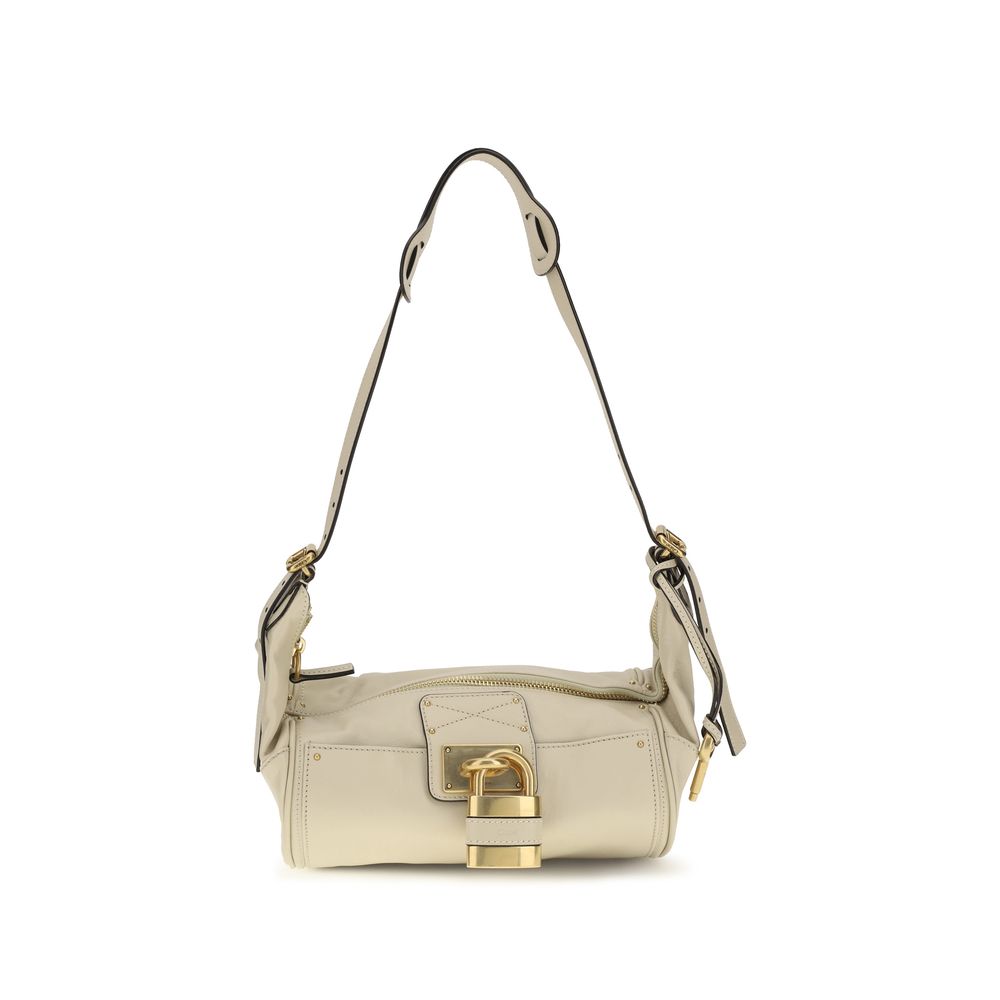 Chloé Small Paddington Leather Shoulder Bag - Cool Beige
