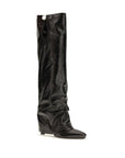 The Attico Knee High Boots - Black