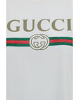 Gucci Cotton Interlocking GG Web T-Shirt - White