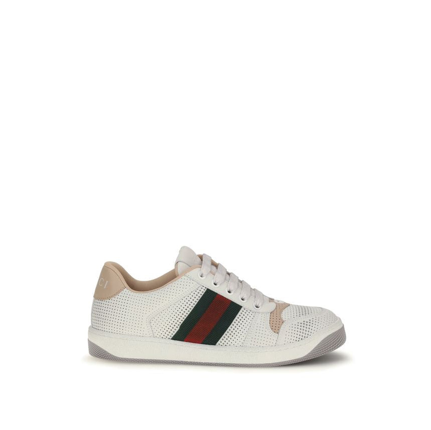 Gucci Screener Leather Low Top Sneakers