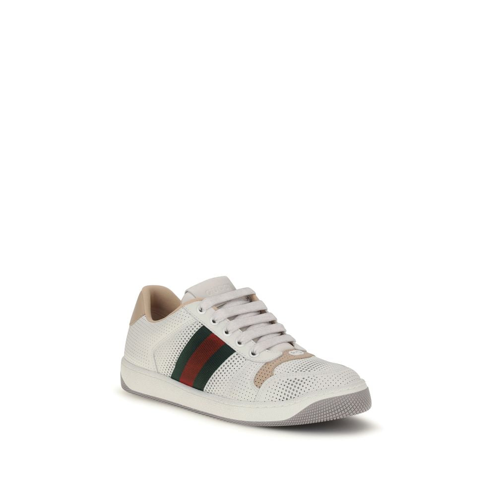 Gucci Screener Leather Low Top Sneakers