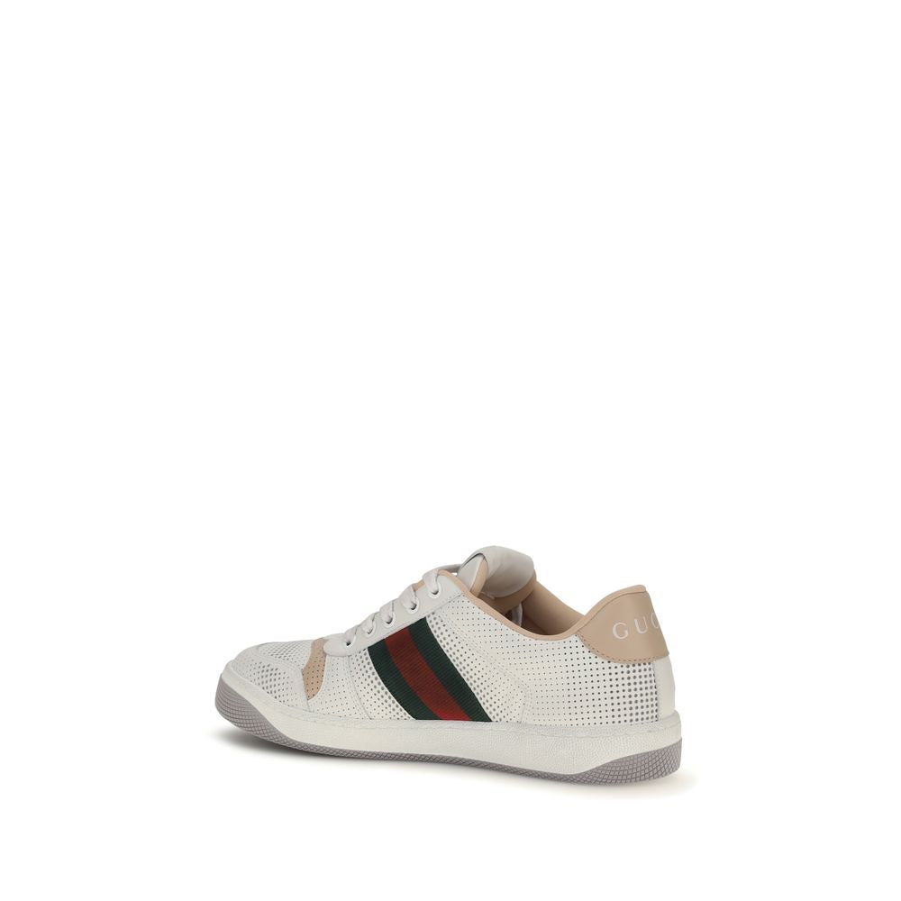 Gucci Screener Leather Low Top Sneakers