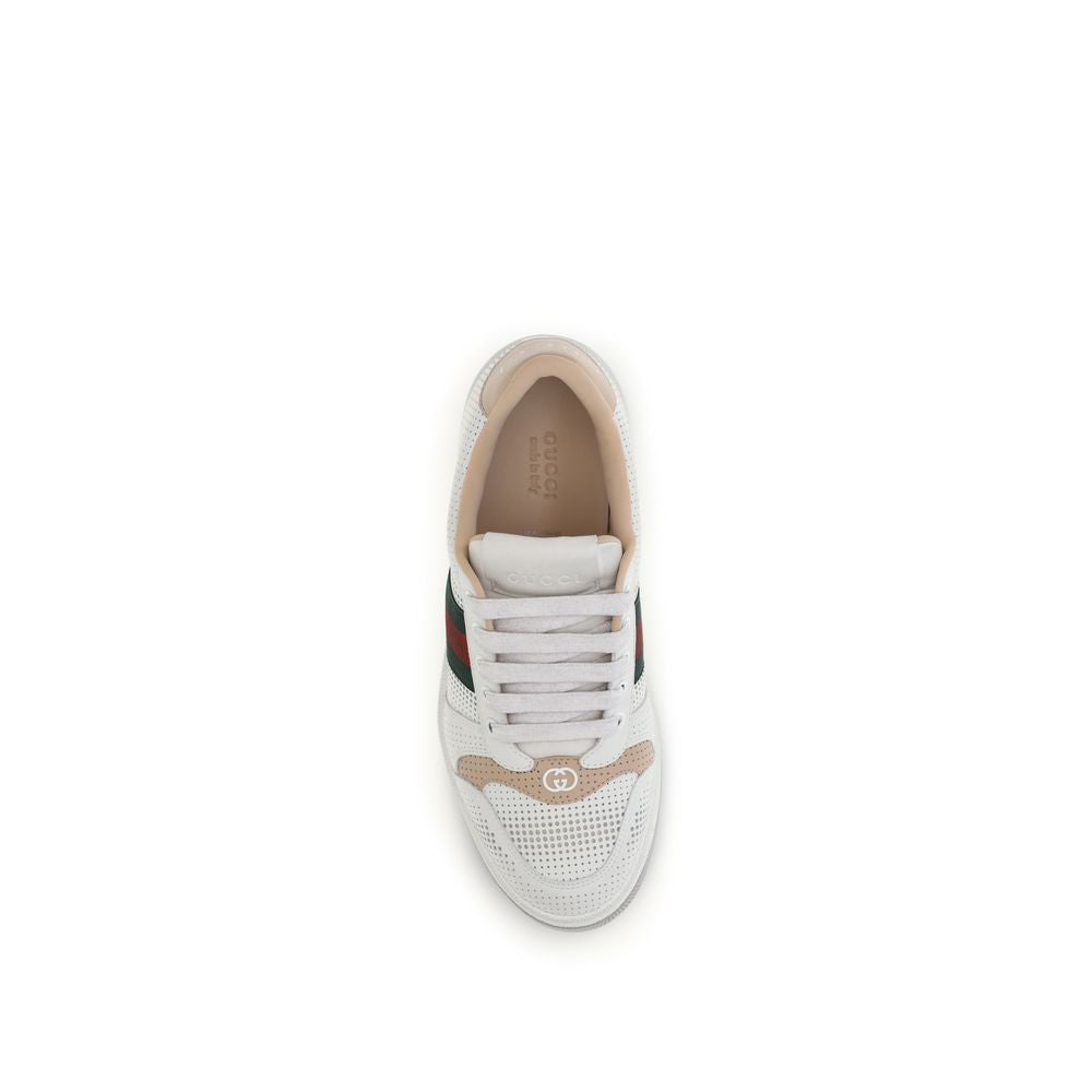 Gucci Screener Leather Low Top Sneakers