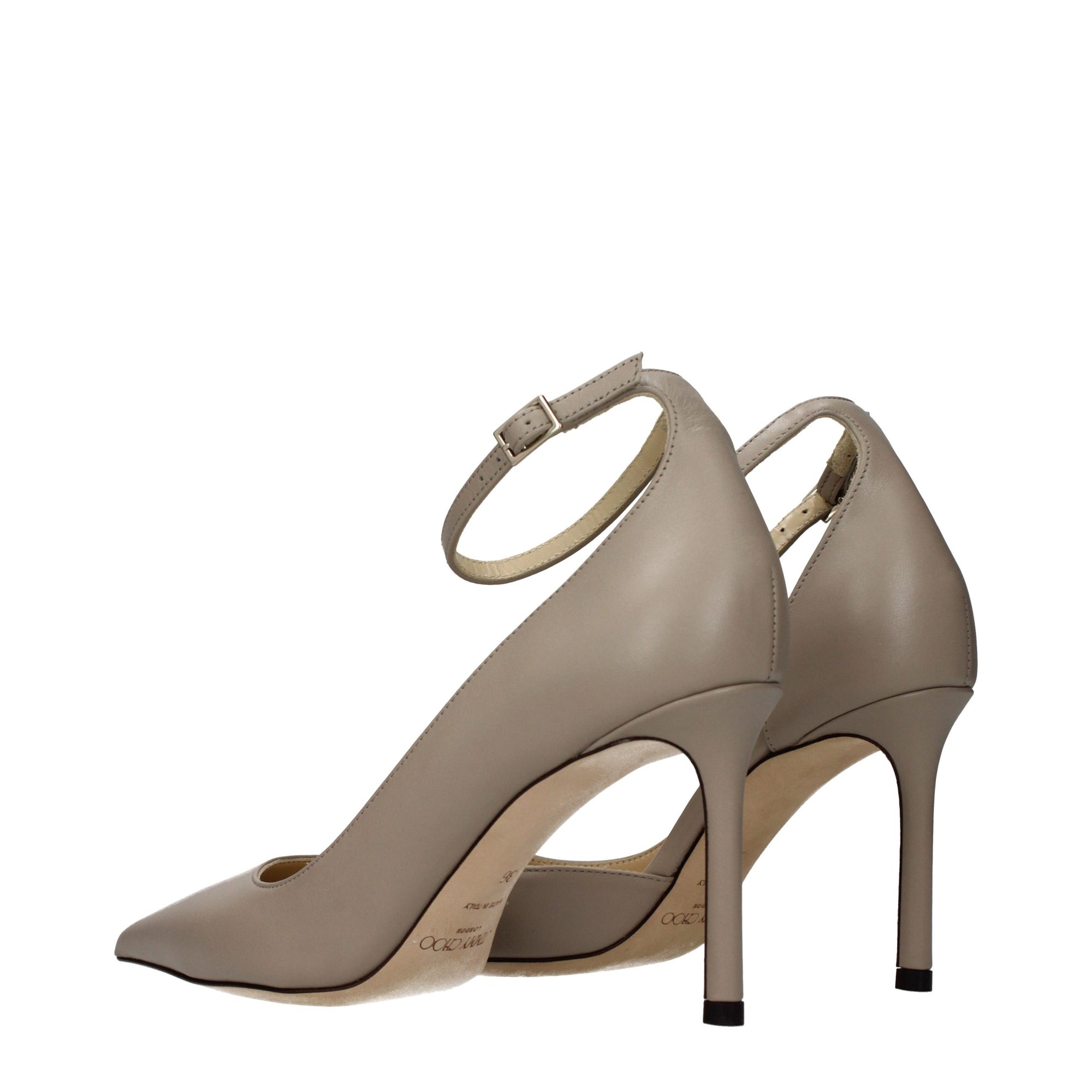 Jimmy Choo Leona 85 Leather High Heel Pumps