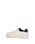Balmain B-Court Leather Sneakers - White & Green
