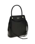 Prada Leather Carry Mini Handbag - Black