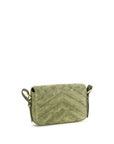 Saint Laurent Suede Small LouLou Shoulder Bag - Moss Green/Olive
