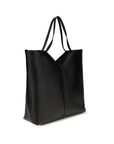 Saint Laurent Leather Large Y Tote Bag - Black