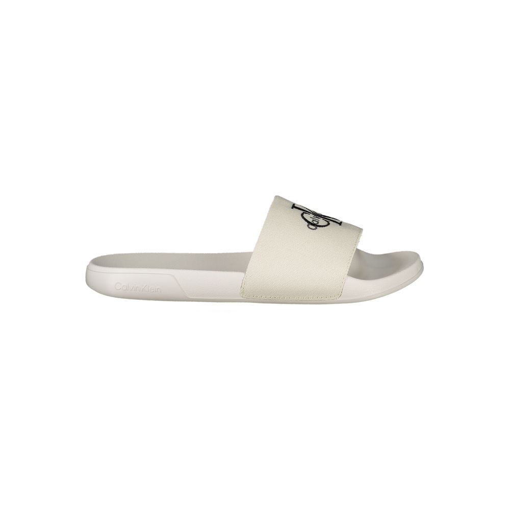 Calvin Klein Slides - White