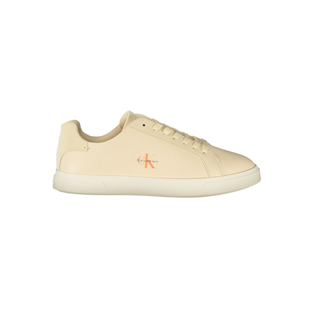 Calvin Klein Low Top Sneaker - Beige/Cream