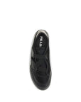 Prada Criss-Cross Low Top Sneakers - Black