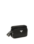 Prada Re-Nylon Bandoliera Shoulder Bag - Black