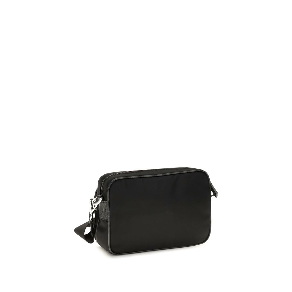 Prada Re-Nylon Bandoliera Shoulder Bag - Black