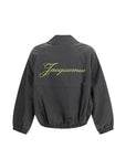 Jacquemus Logo Script Casual Collar Jacket