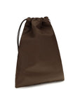 Prada Wish Re-Nylon Pouch Bag - Brown
