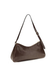 Prada Leather Aimée Shoulder Bag - Brown