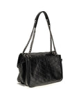 Saint Laurent Niki Leather Shoulder Bag - Black