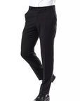 Uominitaliani Wool Suit Pants - Charcoal