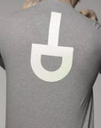 Tond Logo Cotton T-Shirt - Marle Gray/Grey - Made In Italy
