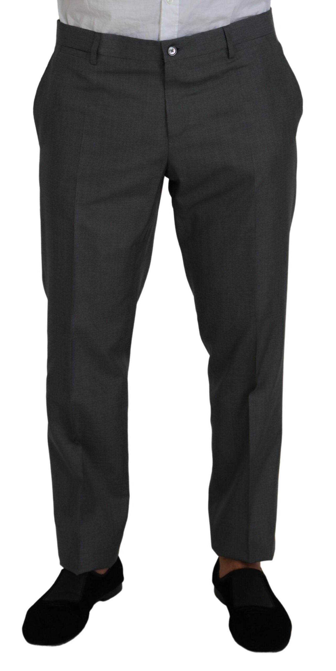 Dolce & Gabbana Martini Vest, Blazer & Pants 3-Piece Suit - Gray/Grey