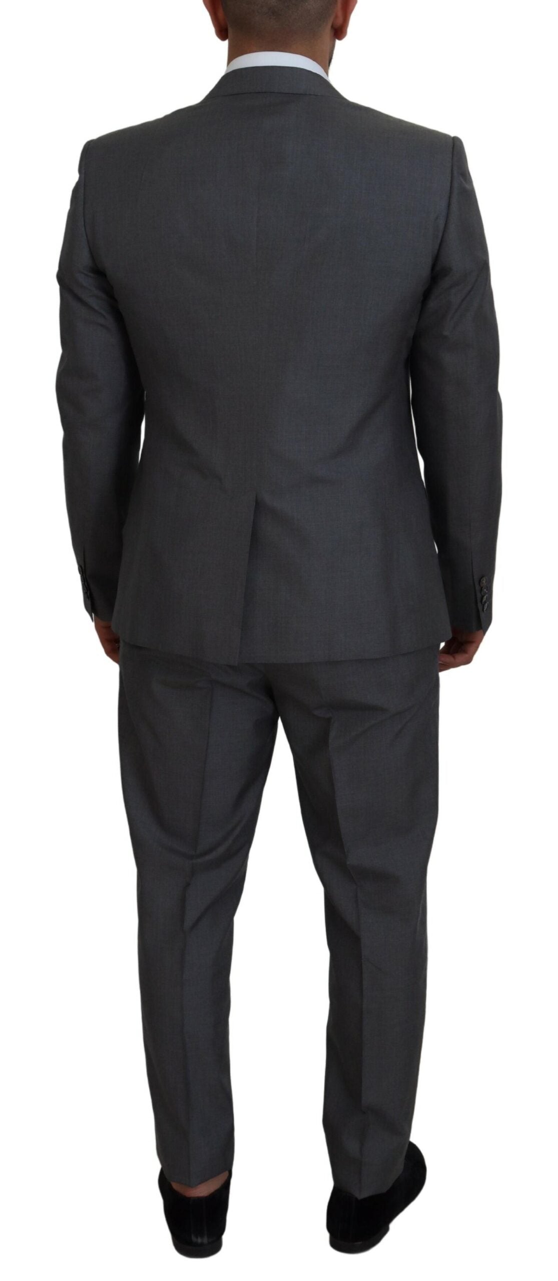 Dolce &amp; Gabbana Martini Vest, Blazer &amp; Pants 3-Piece Suit - Gray/Grey