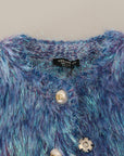 Dolce & Gabbana Wool & Faux Fur Short Coat