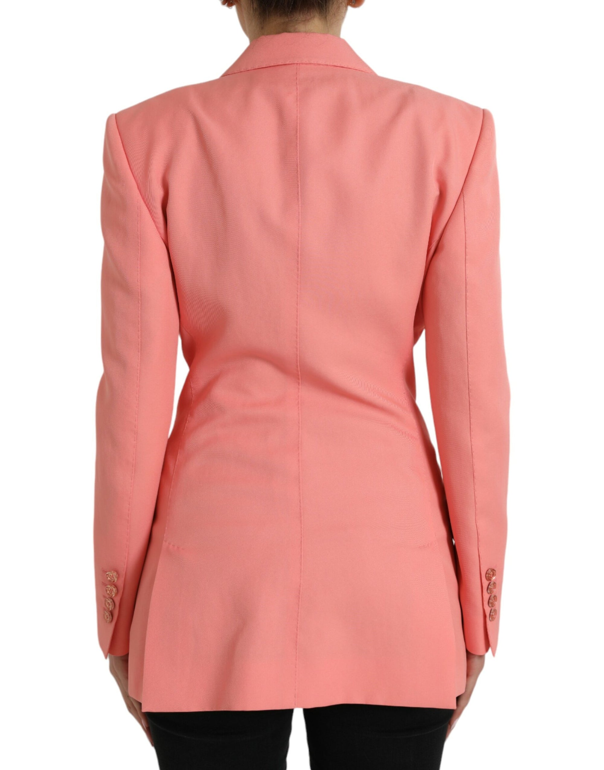 Dolce & Gabbana Single Breasted Blazer - Flamingo Pink
