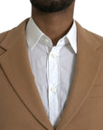 Prada Cashmere Blazer & Pants 2-Piece Suit - Brown